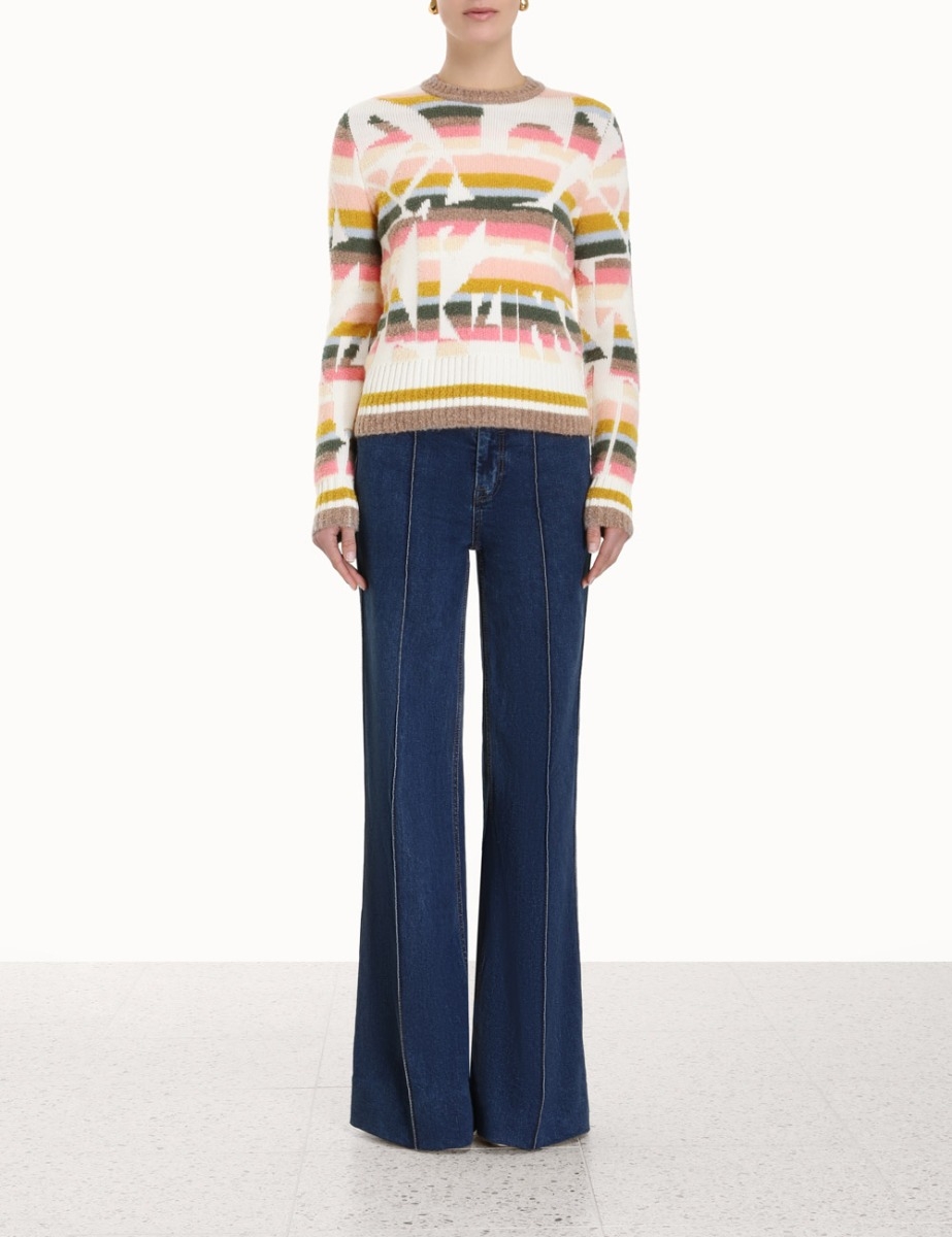 Lyrical Jacquard Sweater