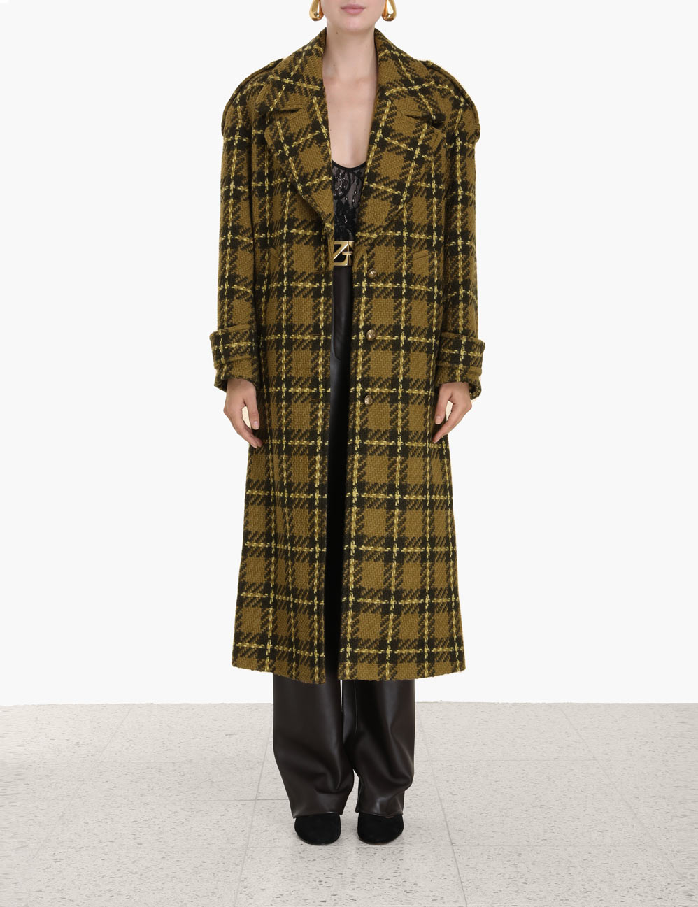 Luminosity Wool Coat