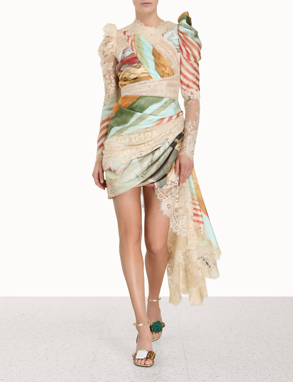 Luminosity Lace Drape Mini