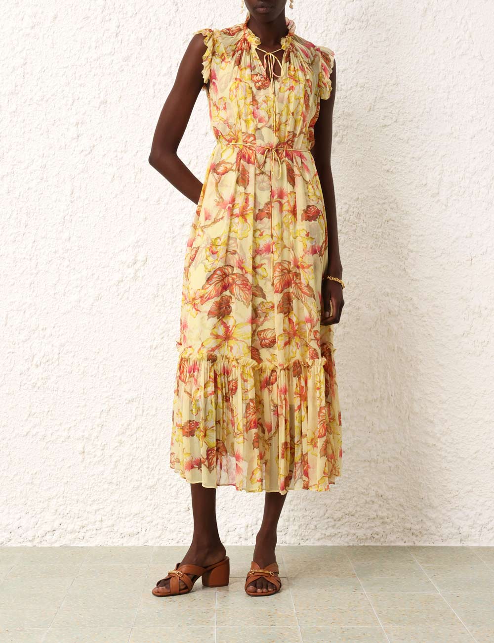 Matchmaker Flutter Midi Dress
