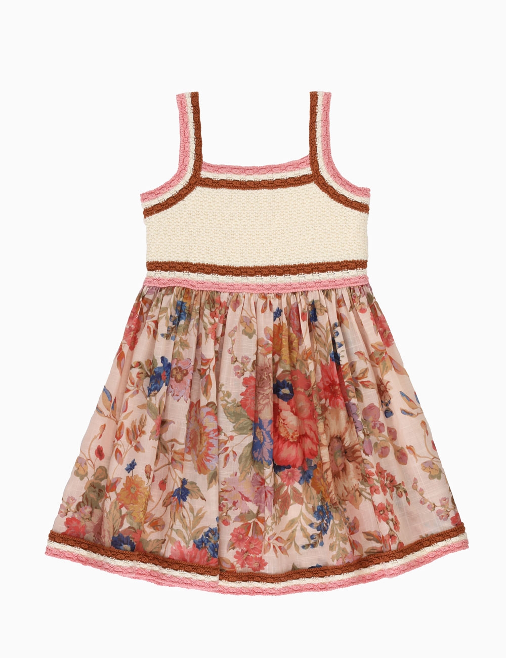 August Knit Top Woven Dress