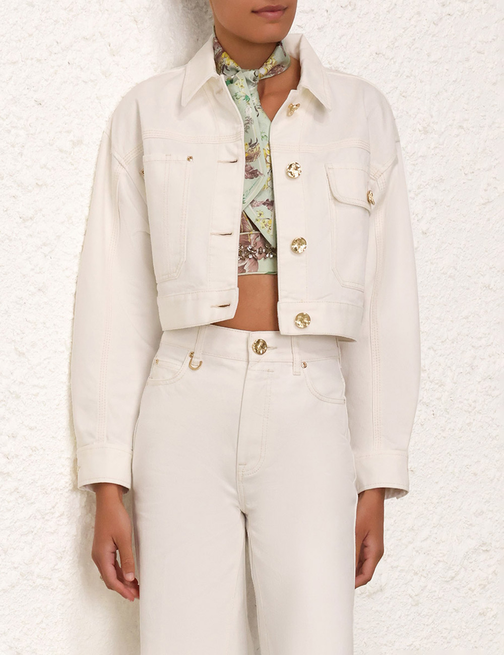Matchmaker Boxy Denim Jacket