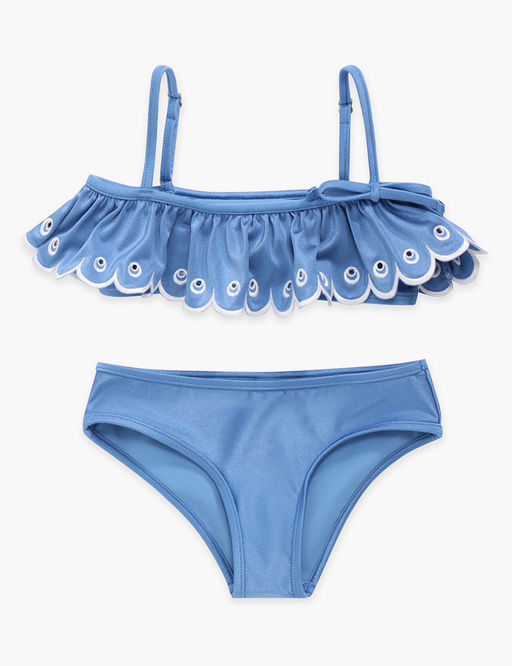 Junie Embroidery Frill Bikini