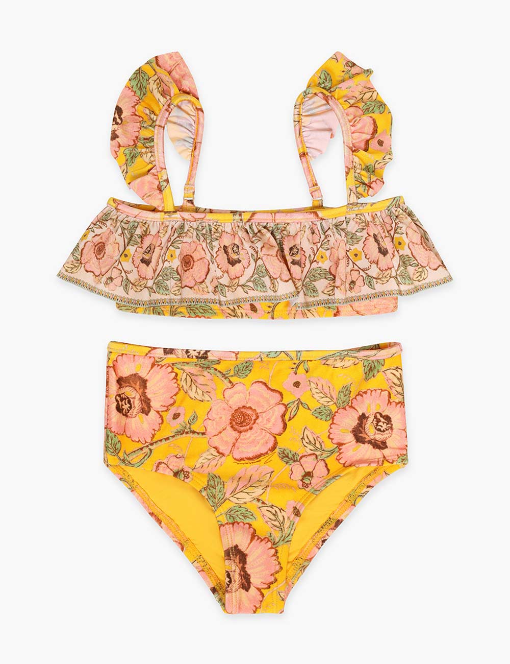 Bandeau frill hot sale bikini