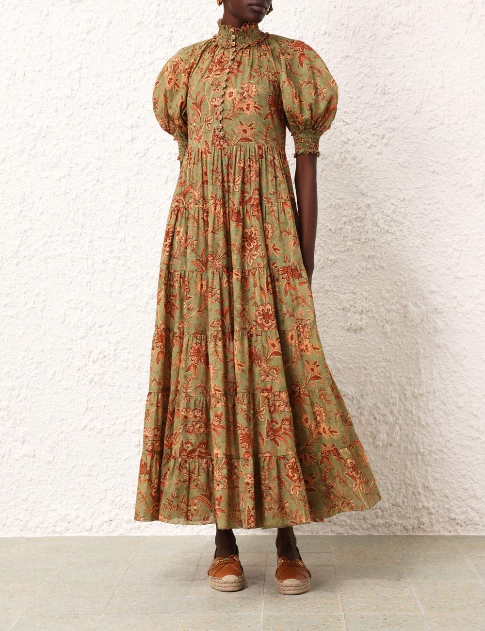Junie Tiered Swing Maxi Dress