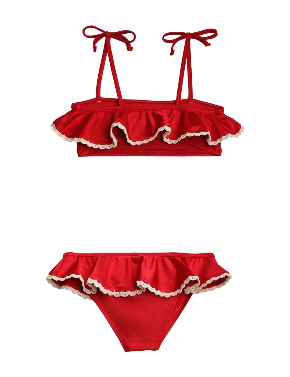 Raie Trim Frill Bikini