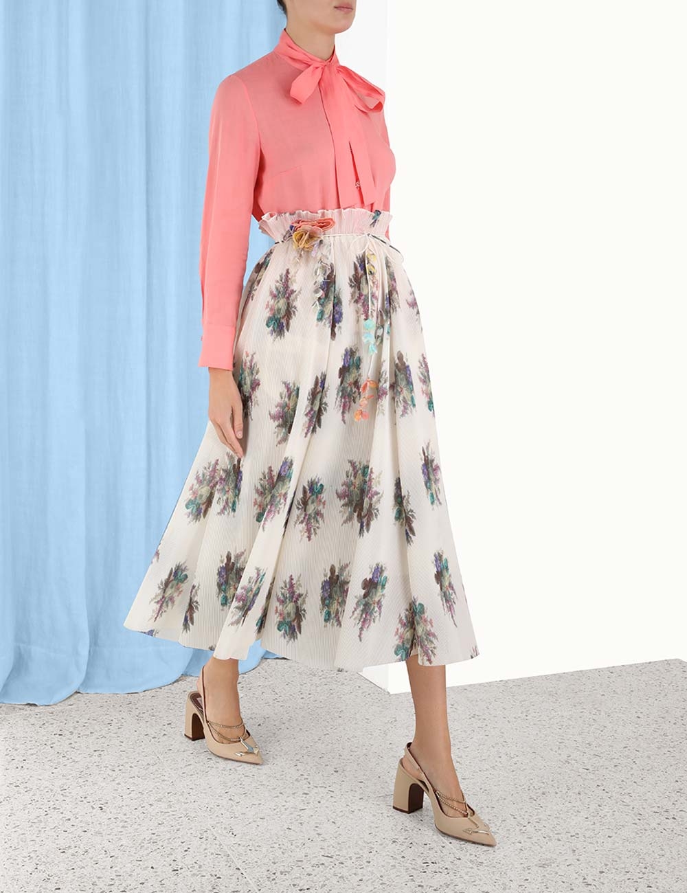 Tie Neck Blouse
