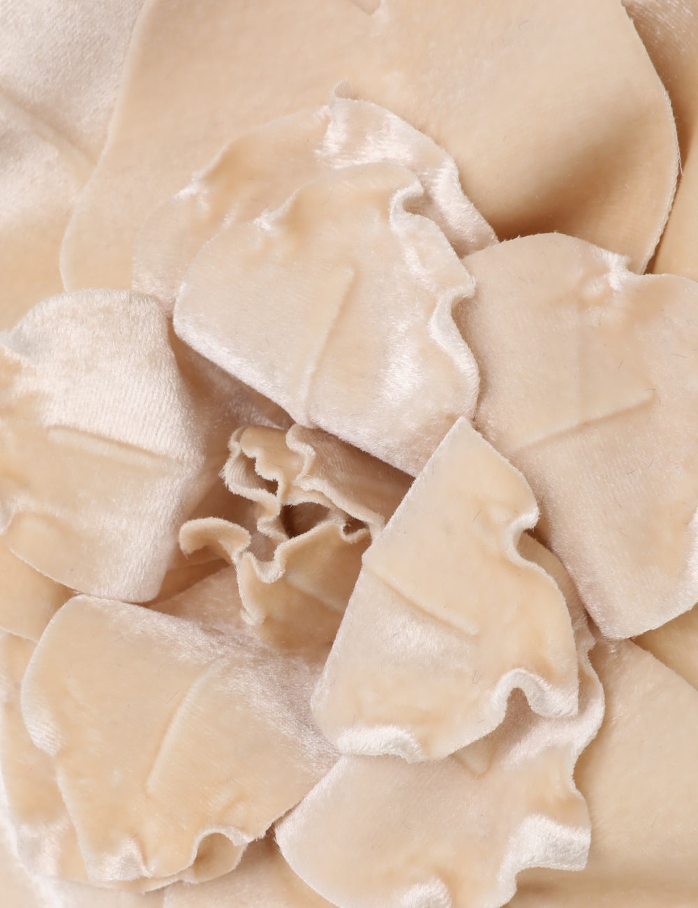 Velvet Flower Brooch 22 Cream Online | Zimmermann