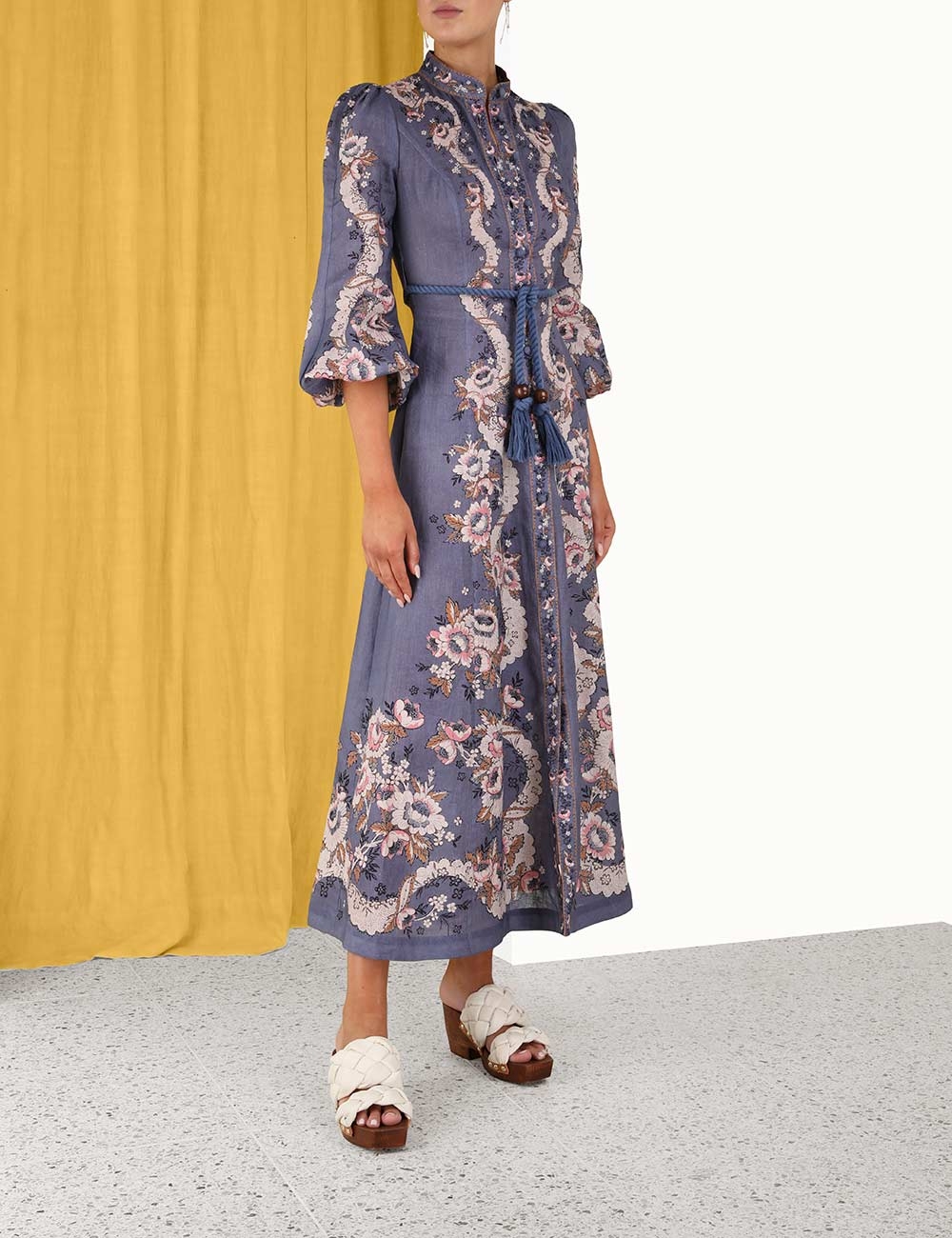 Vitali Long Billow Dress