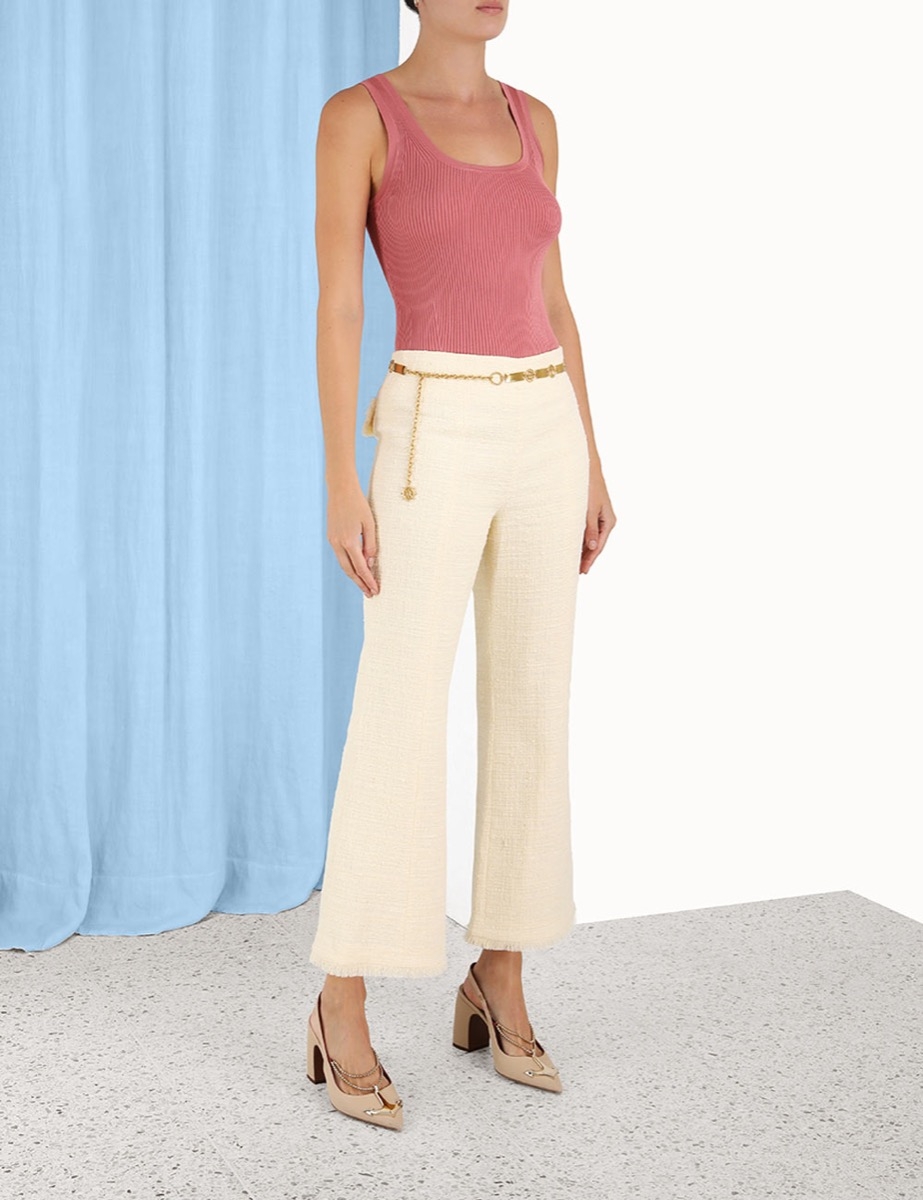 Rib Scoop Neck Tank
