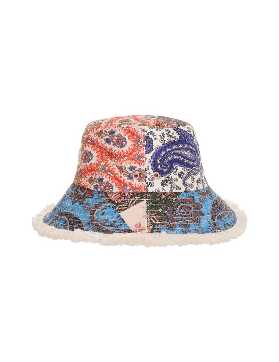 Bucket Hat Patch Paisley Online | Zimmermann