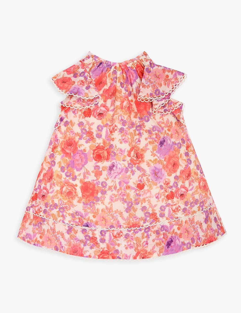 Raie Flounce Sleeve Dress