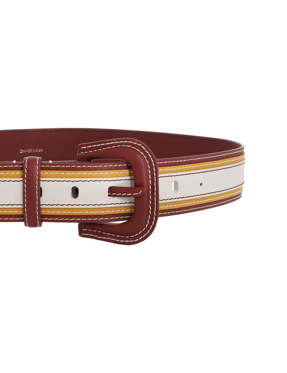 Narrow Stripe Belt