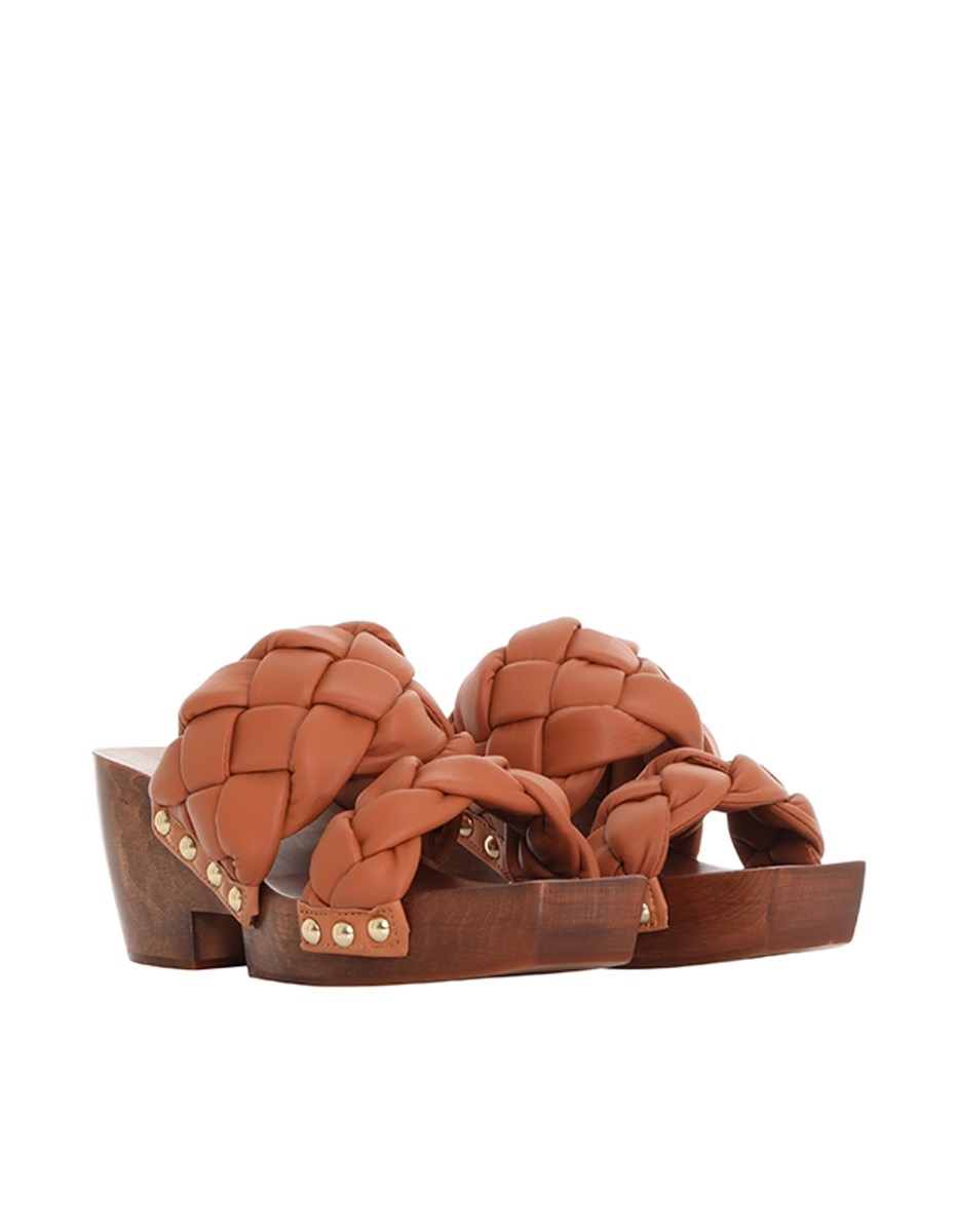 Braided Nappa Clog