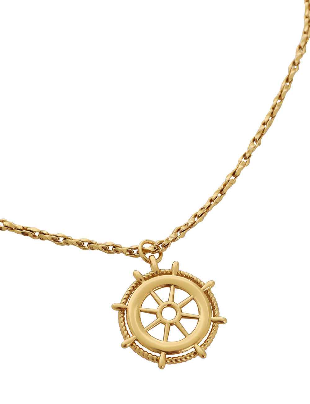 Mid Length Coin Necklace