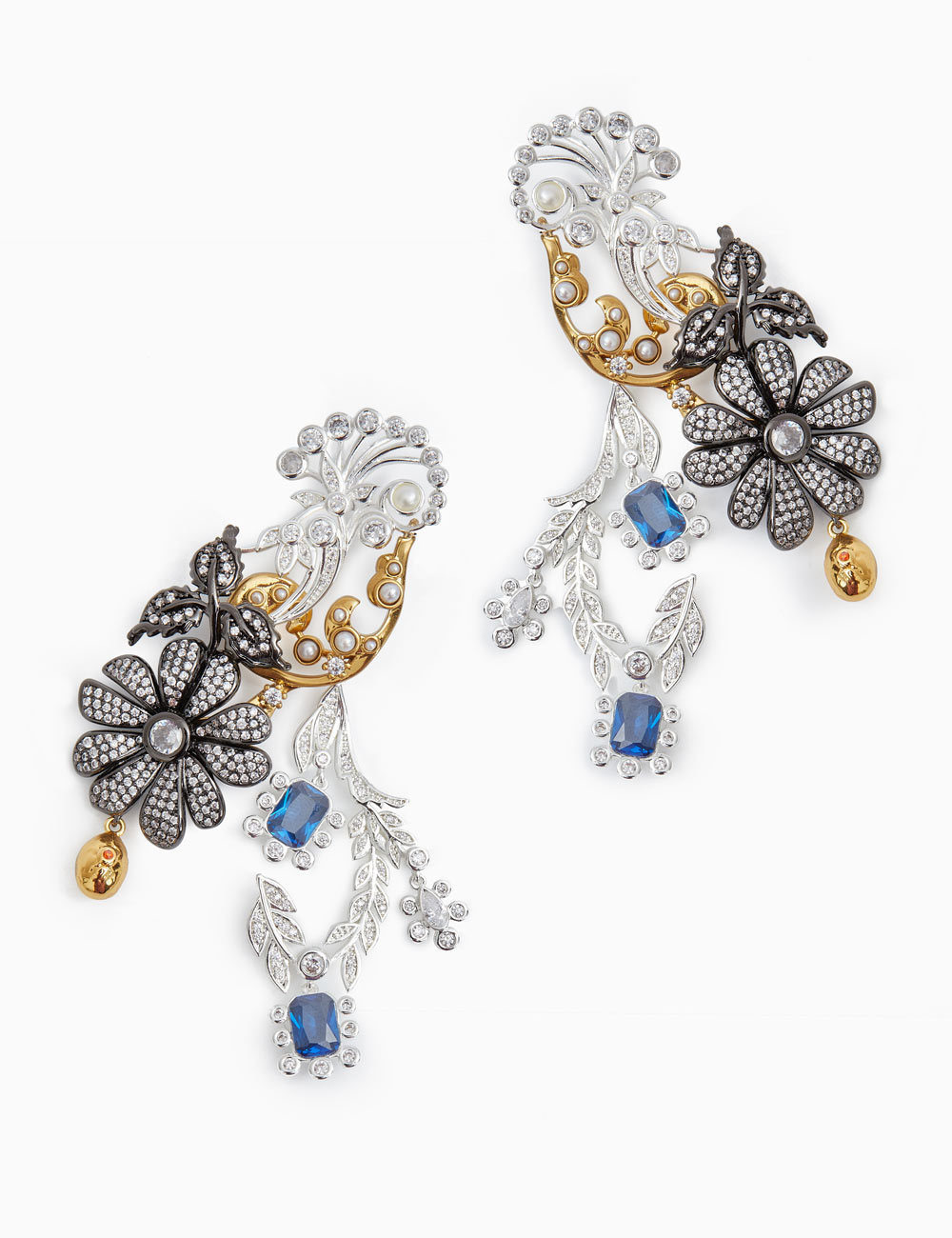 Tangled Collage Earrings