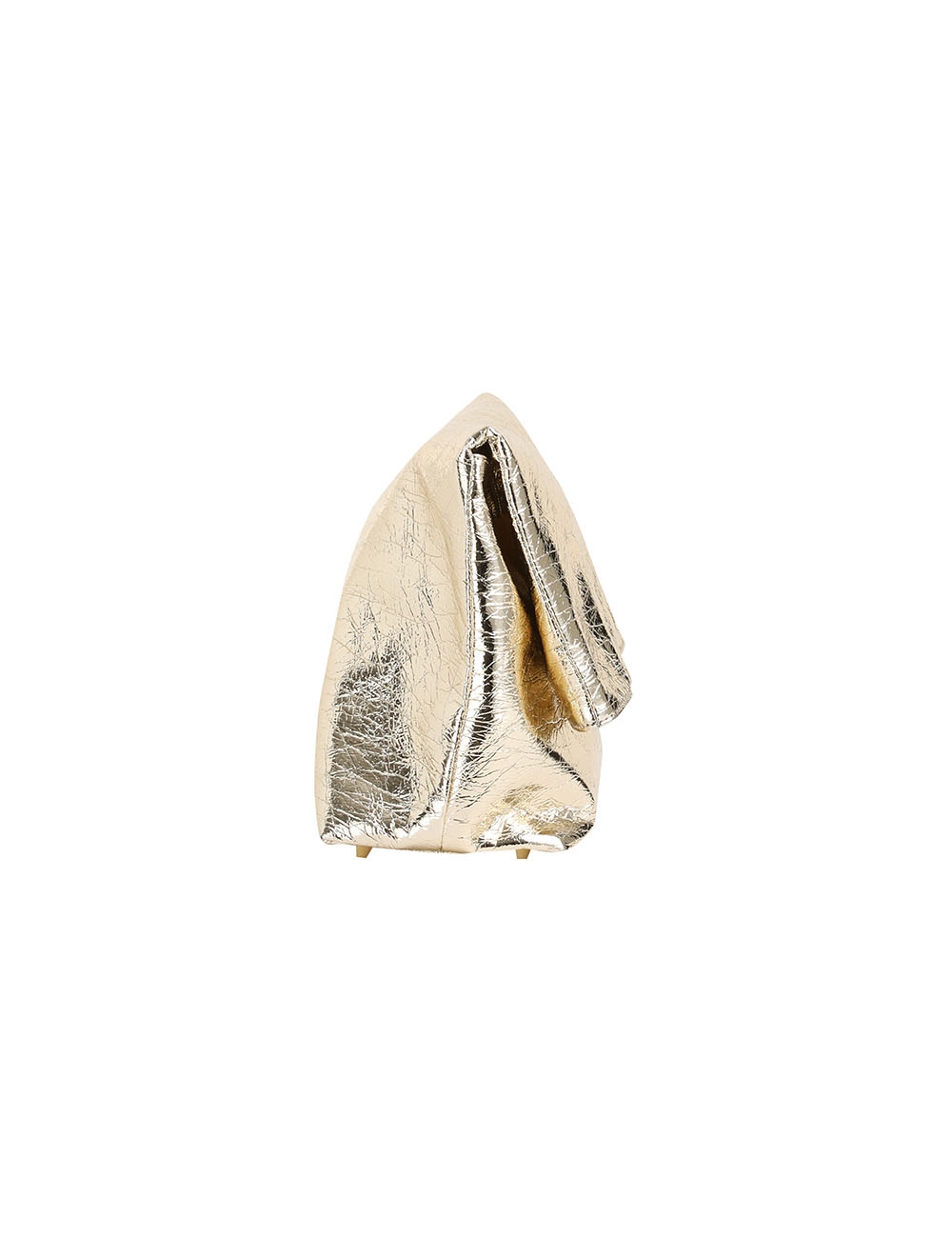 Metallic Fold Over Clutch
