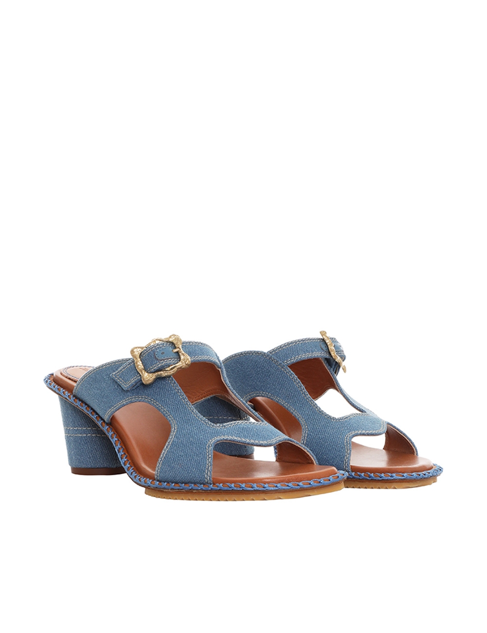 Wavy Mule Sandal 65