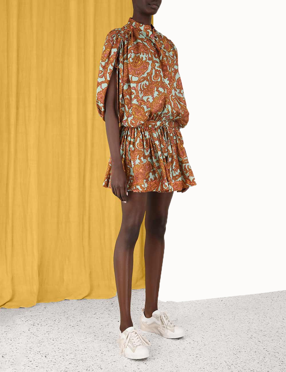 Tiggy Drawcord Mini Dress