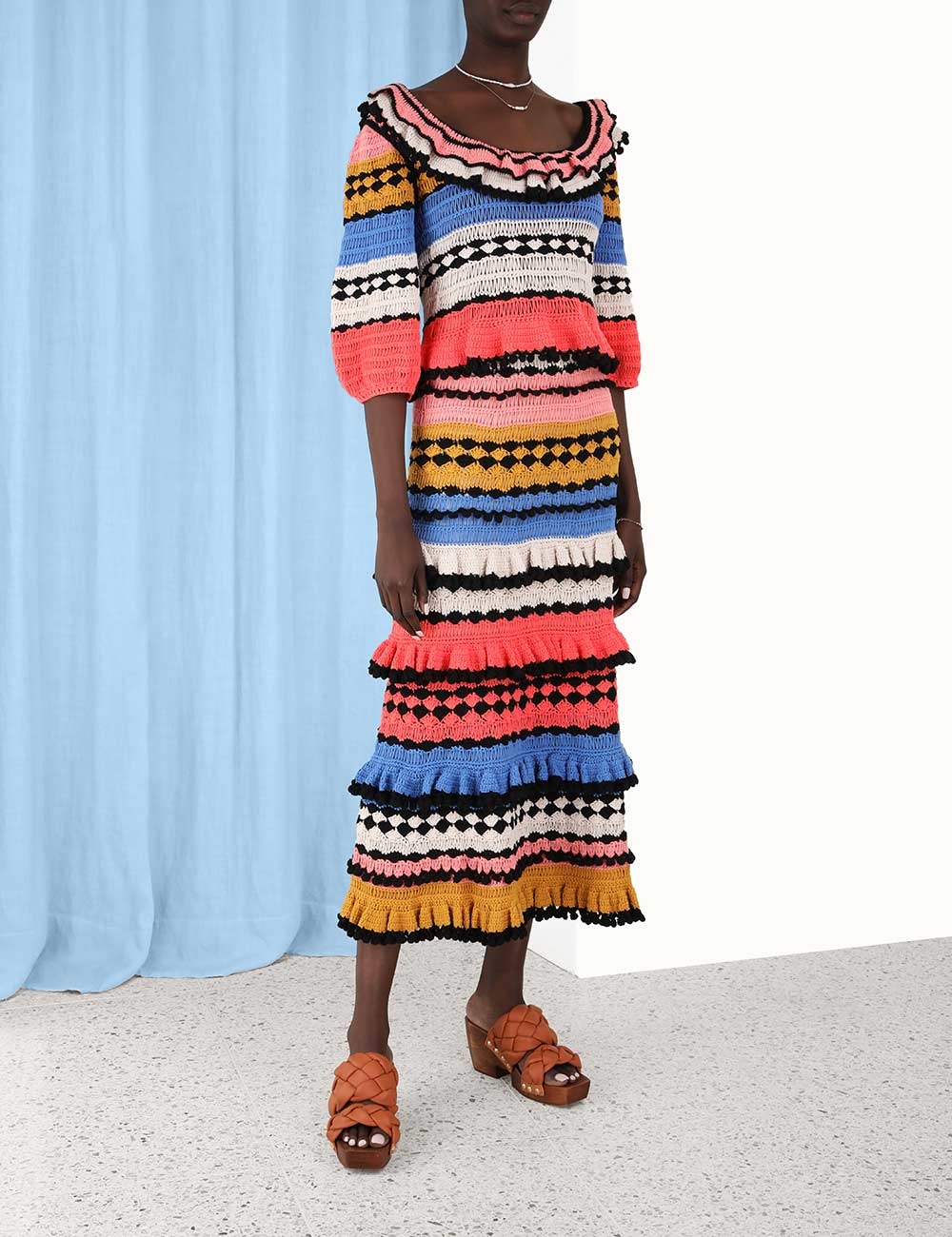 Tiggy Frill Tiered Skirt