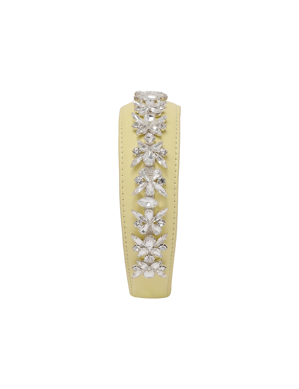 Leather Crystal Headband