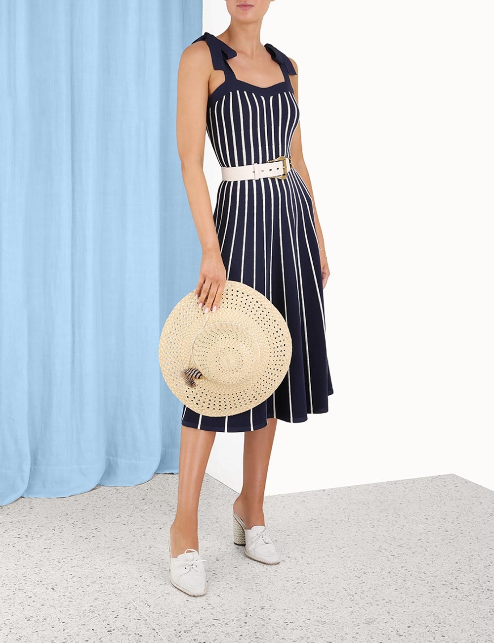 High Tide Tie Shoulder Dress