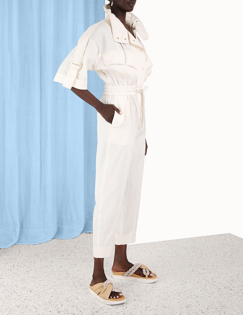 High Tide Utility Jumpsuit
