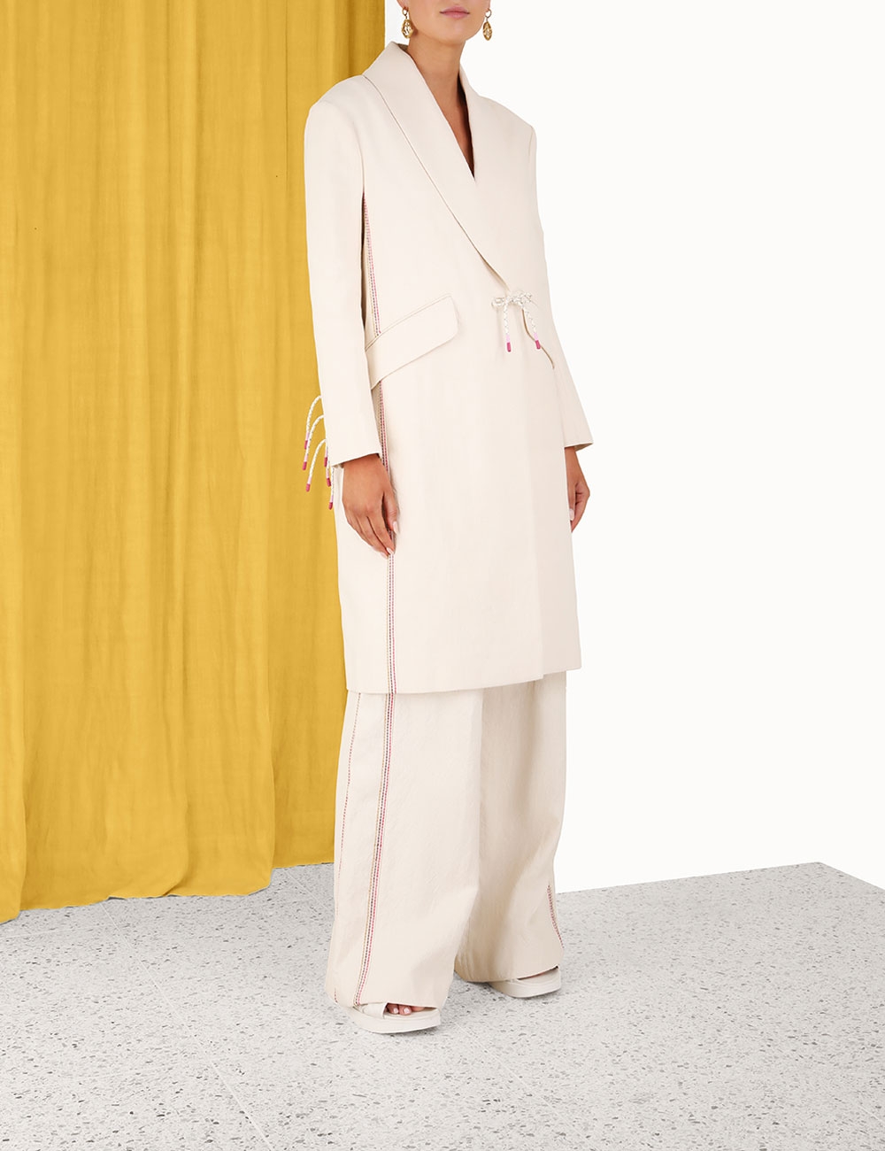 High Tide Shawl Collar Coat