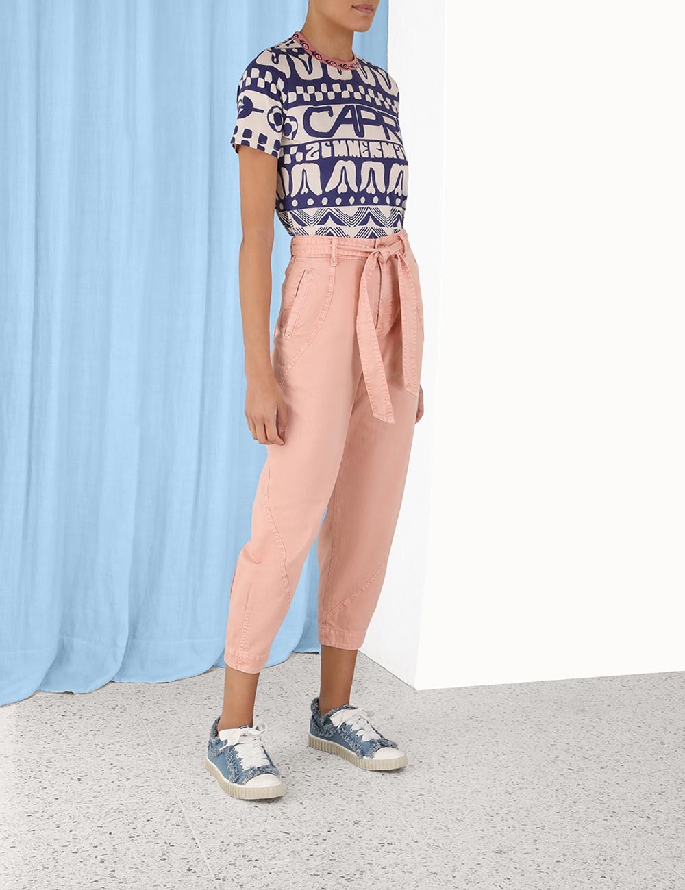 Capri Straight Fit Tee