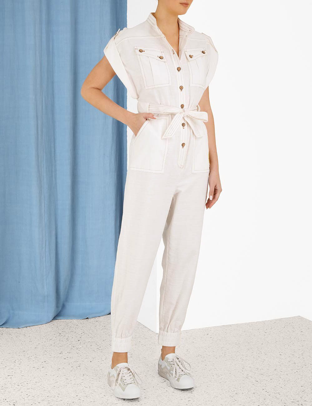 Tiggy Short Sleeve Jumpsuit