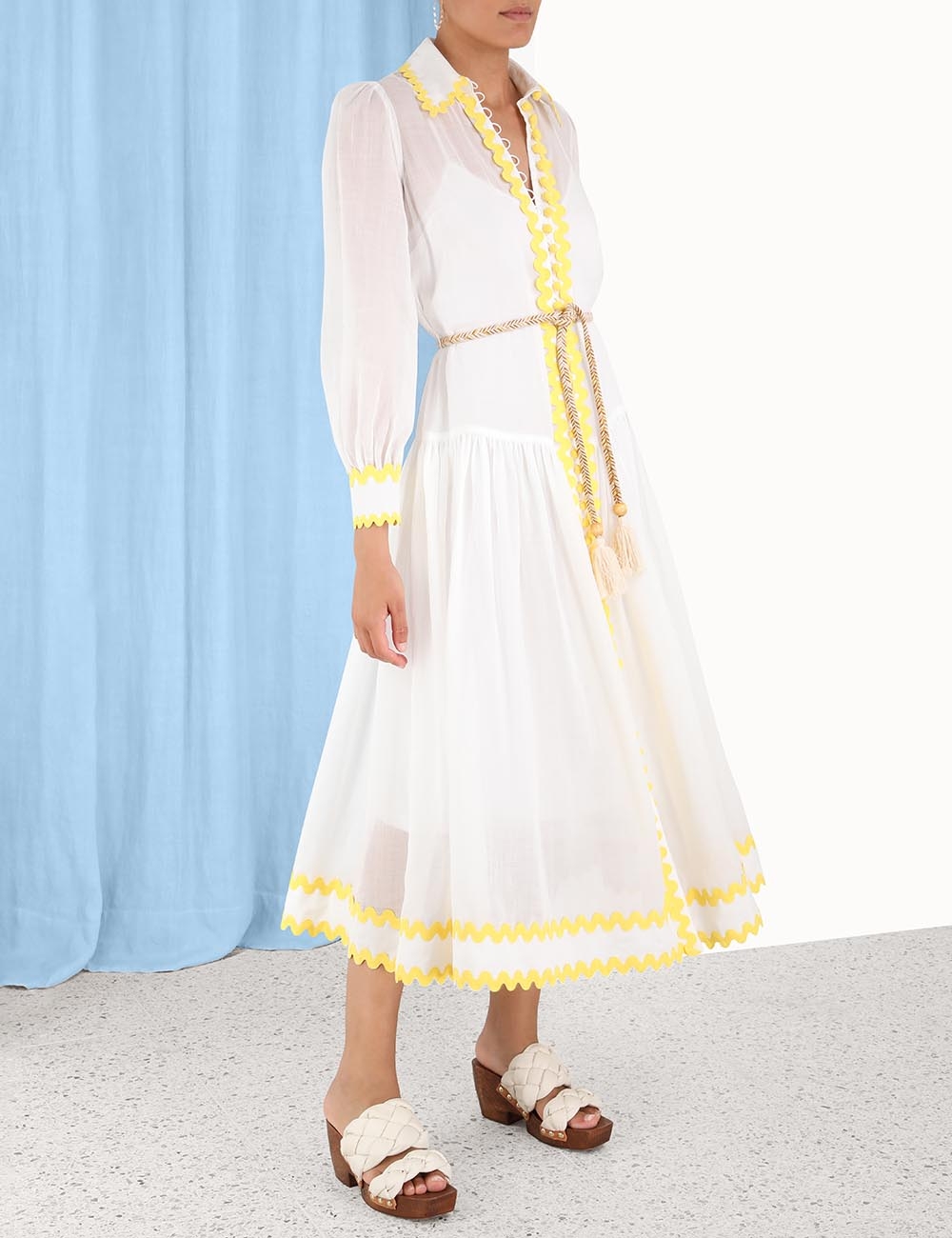 Cira Dropwaist Shirt Dress