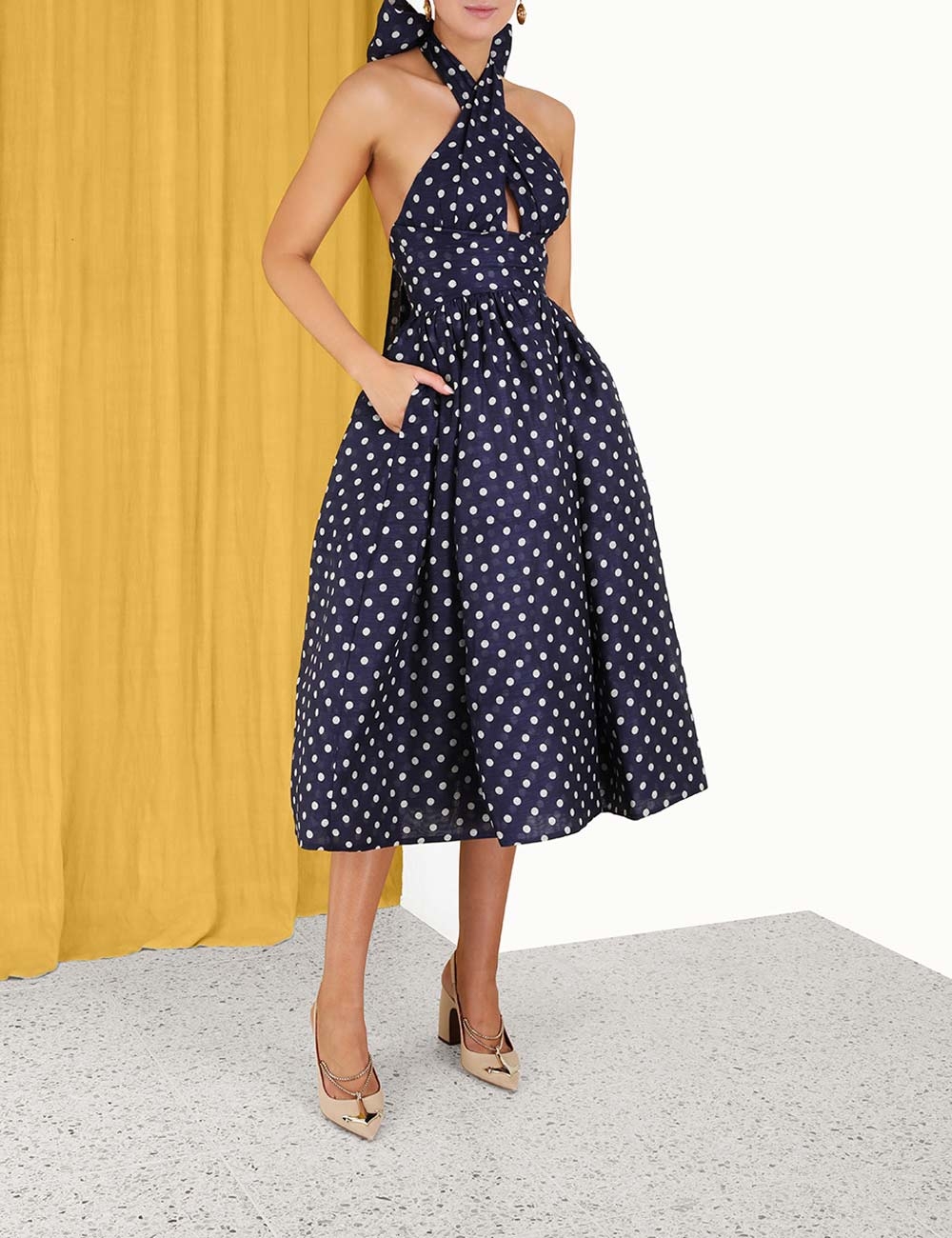 High Tide Halter Dress
