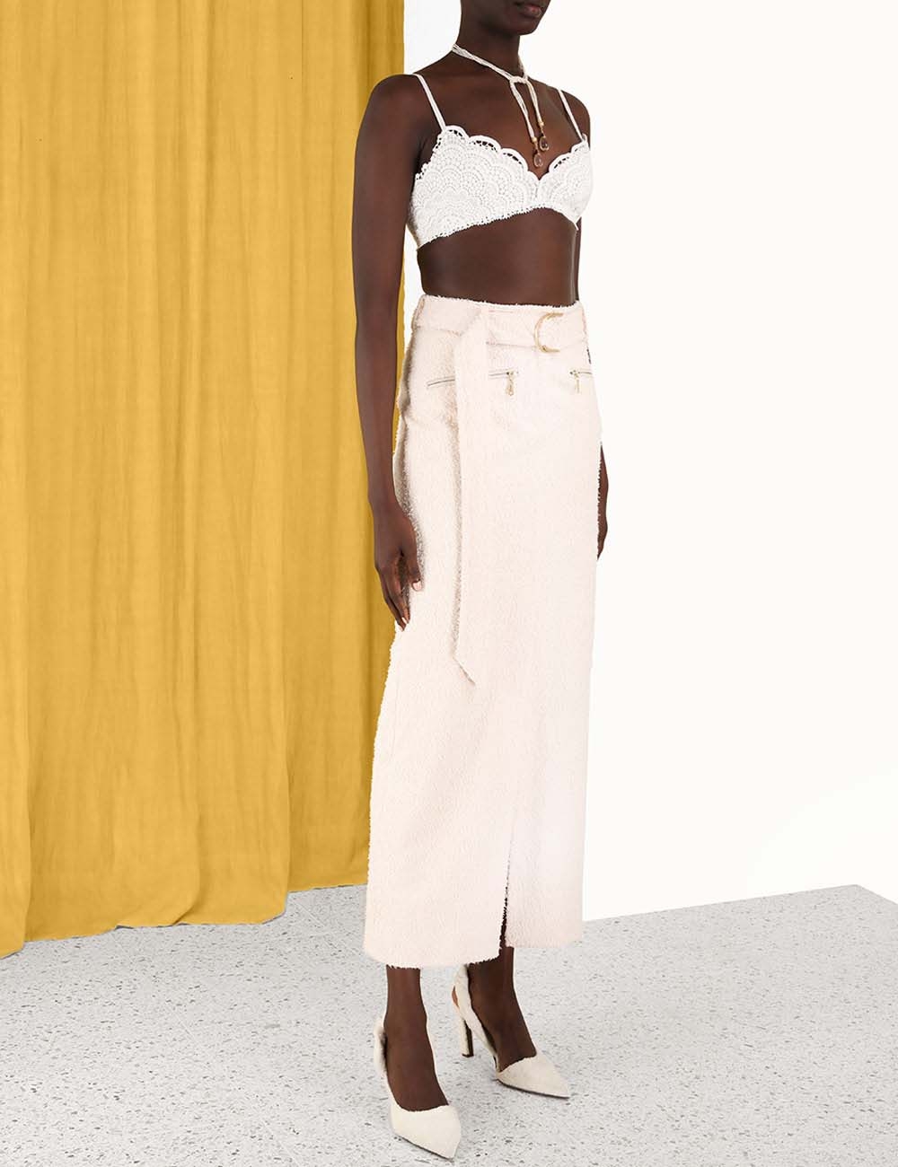Wonderland Textured Skirt