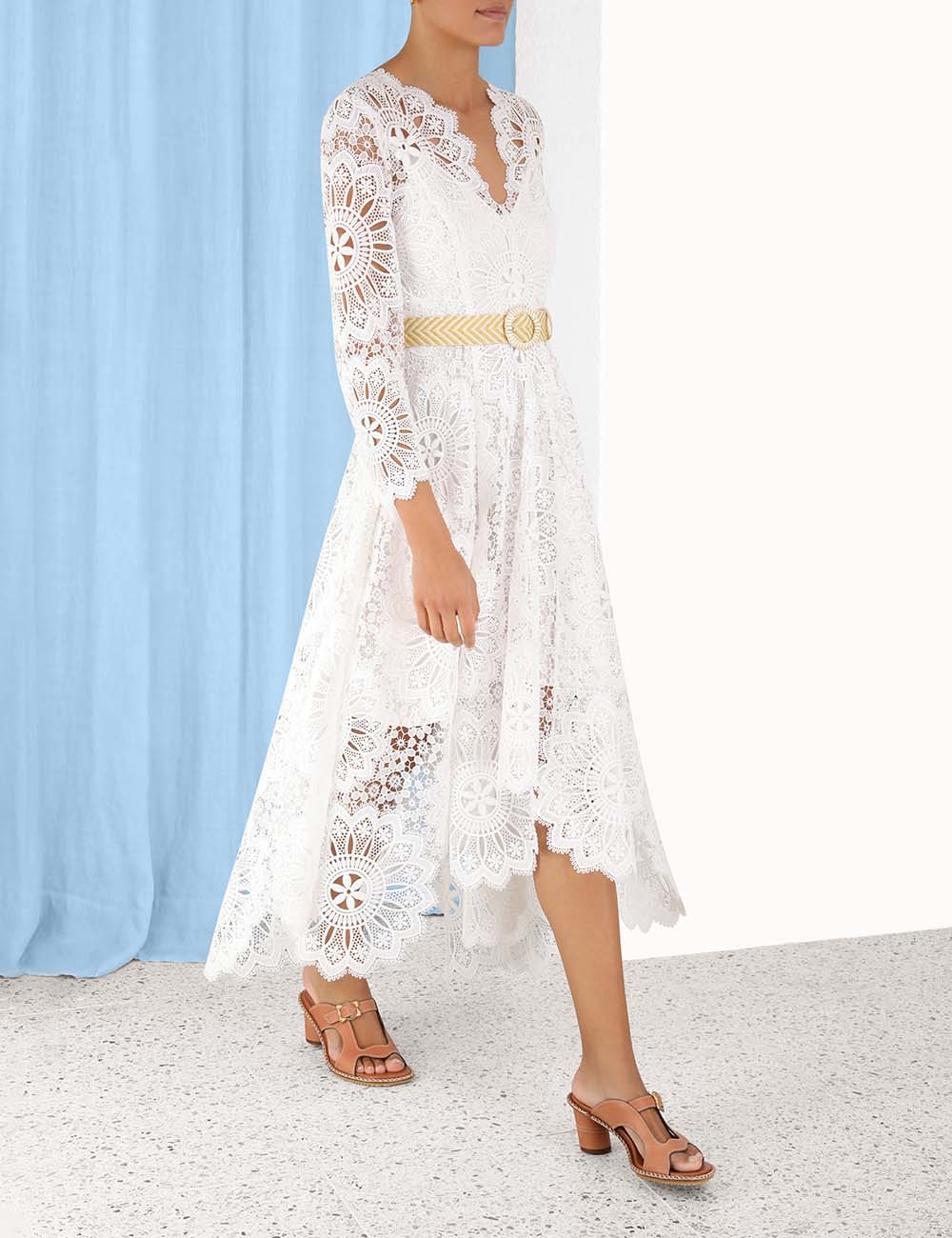 Chintz Doily Lace Dress