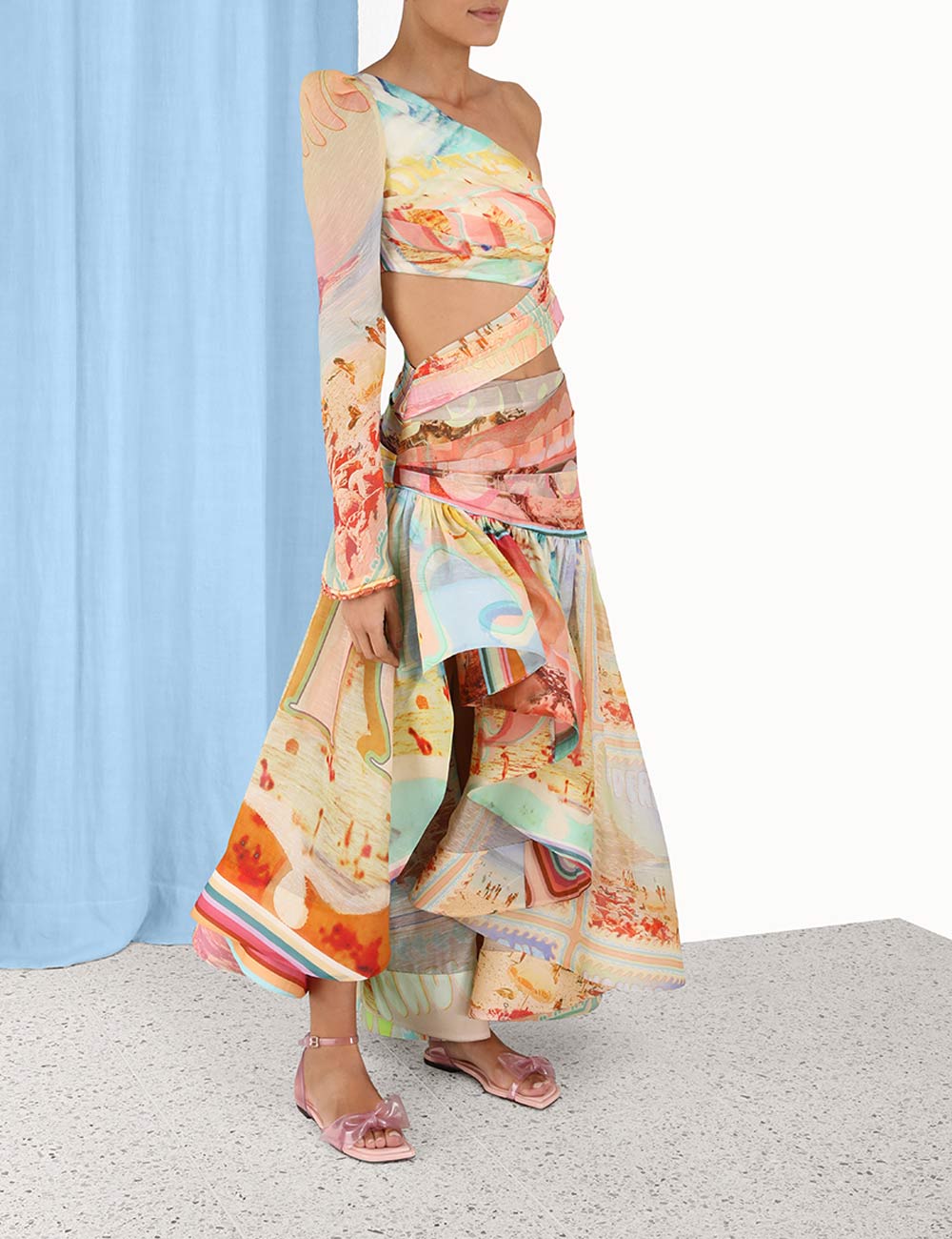 Tama Asymmetric Dress