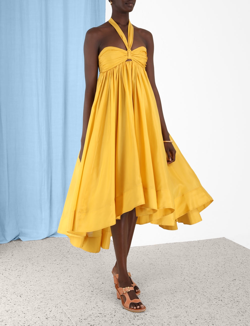 Devi Halter Maxi Dress