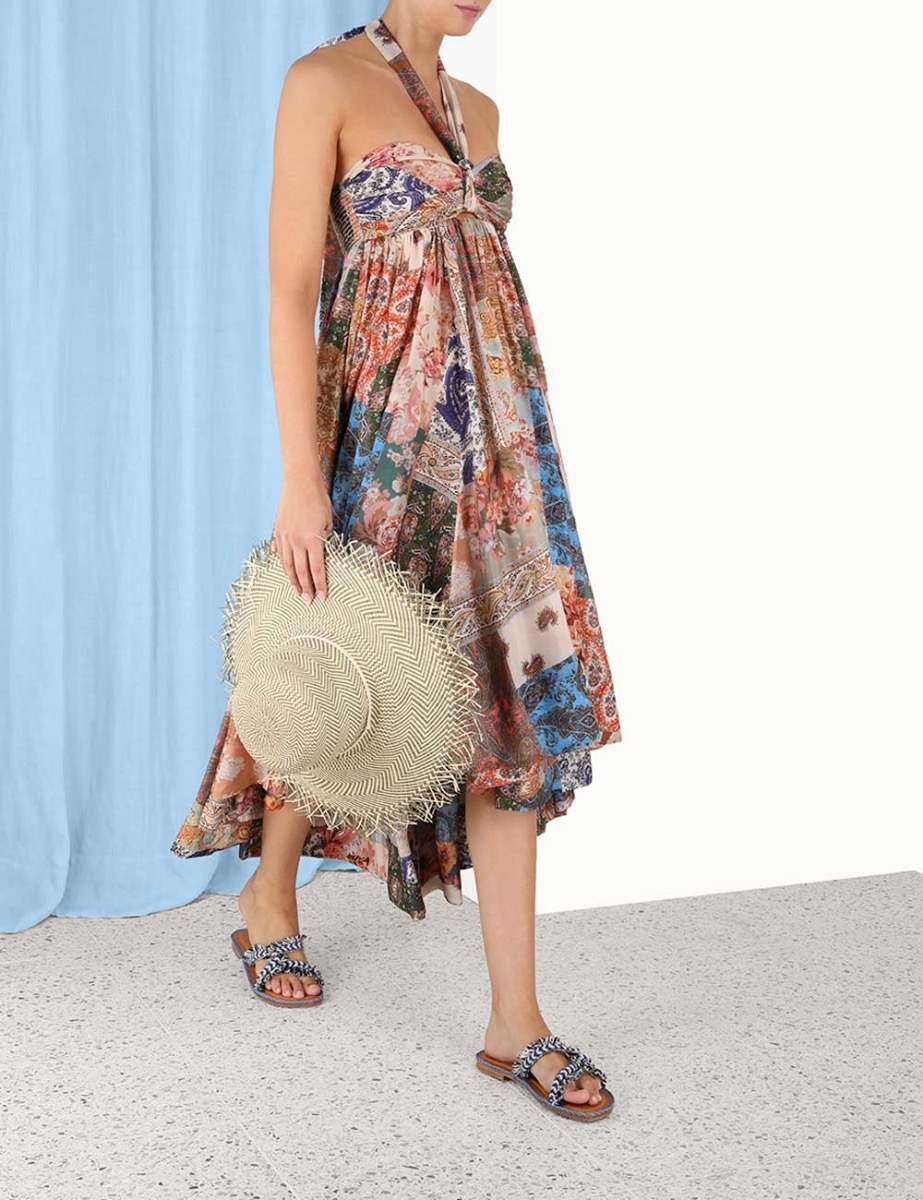 Devi Halter Maxi Dress