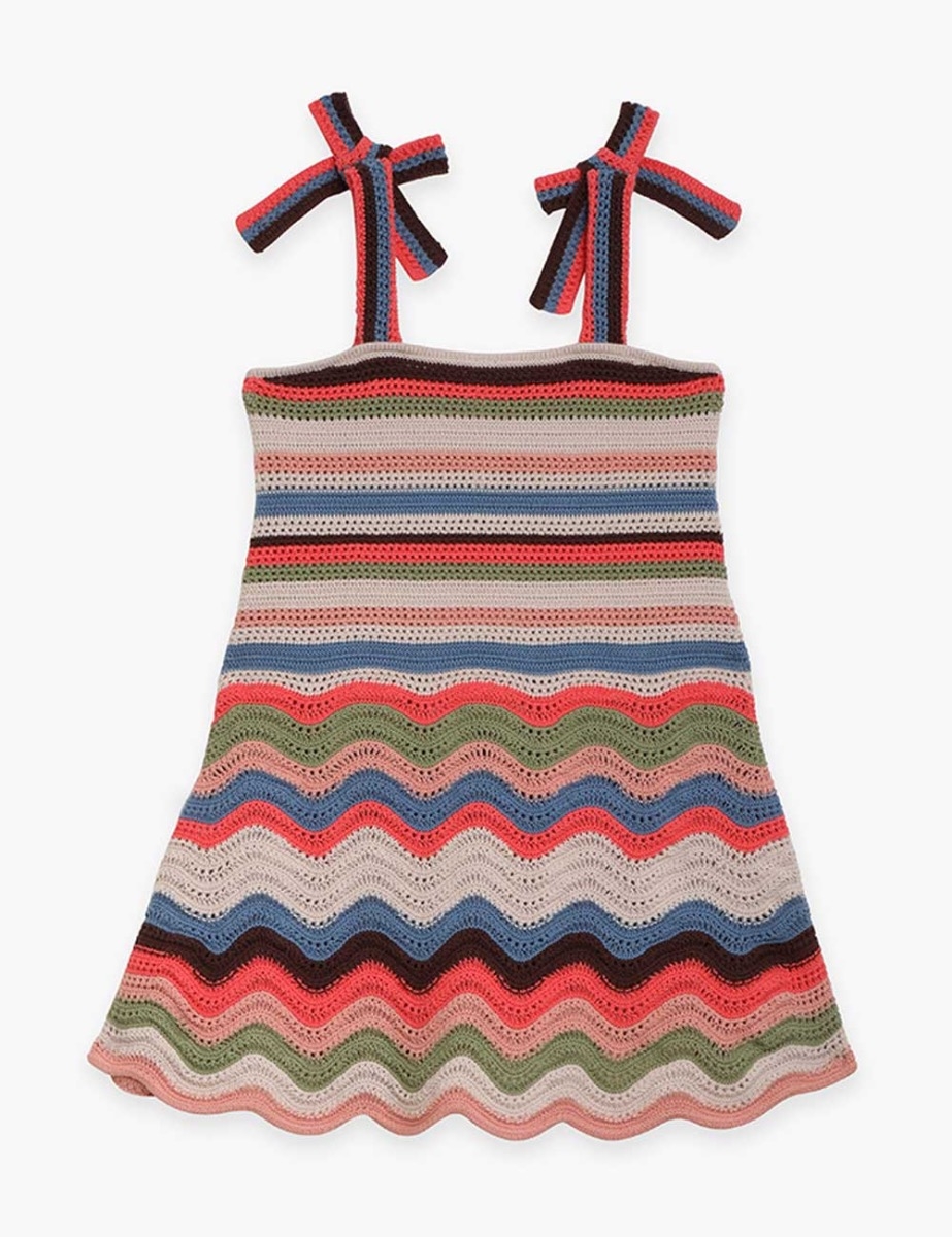 Devi Textured Knit Dress