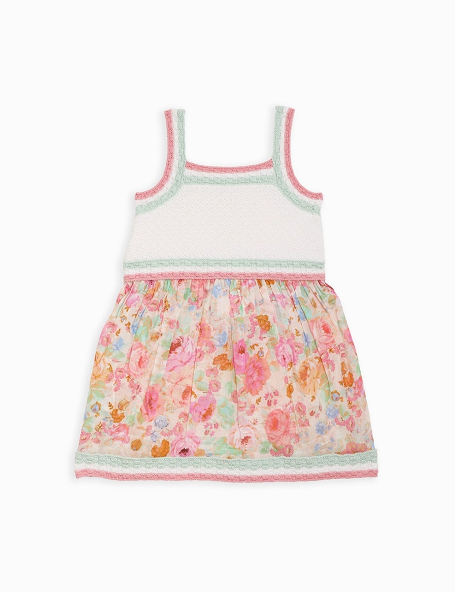 Raie Knit Top Woven Dress