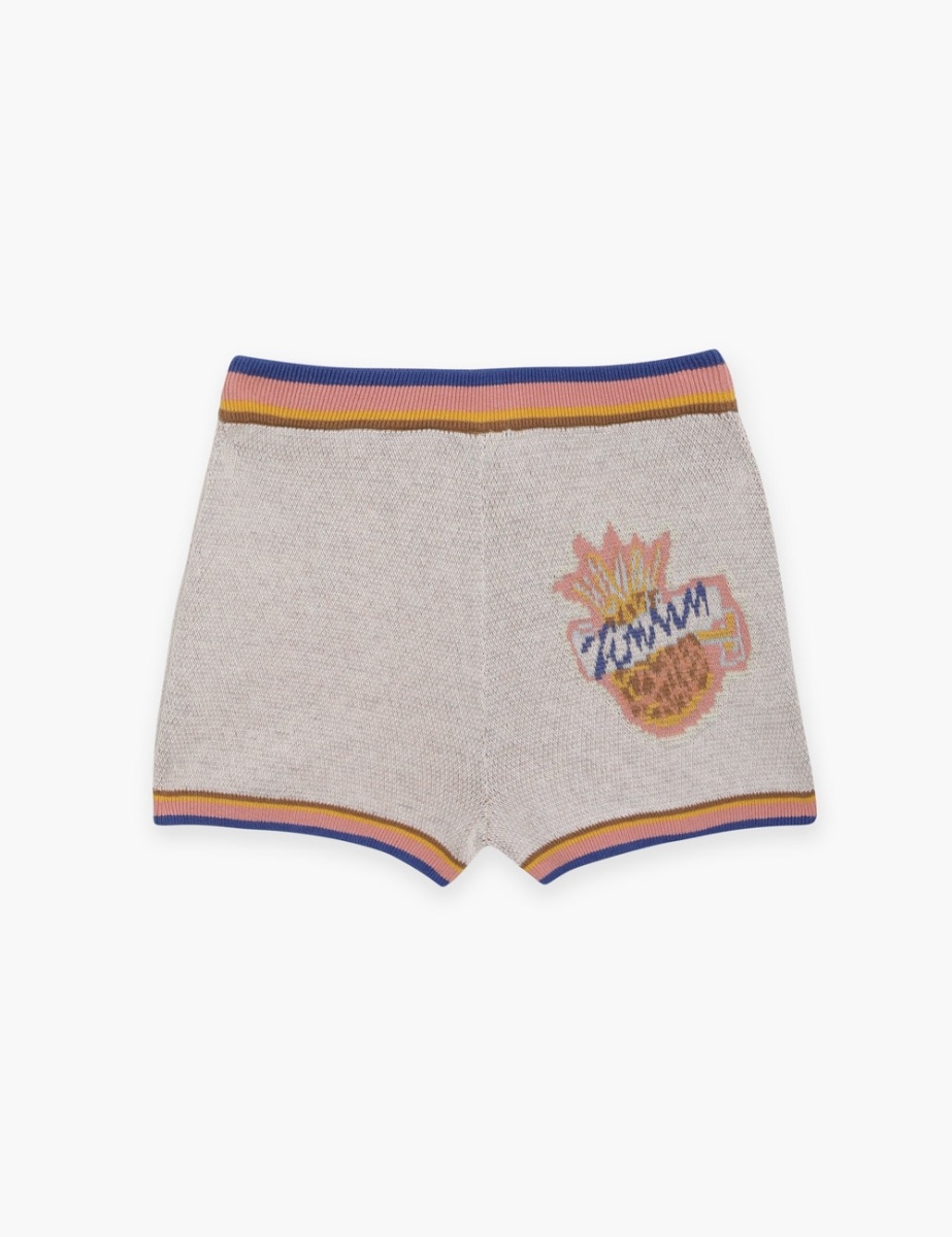 Raie Jacquard Pineapple Shorts