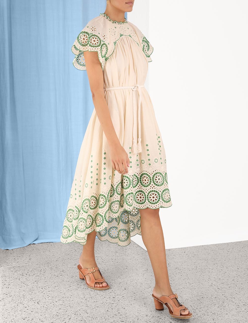 Raie Embroidered Dress