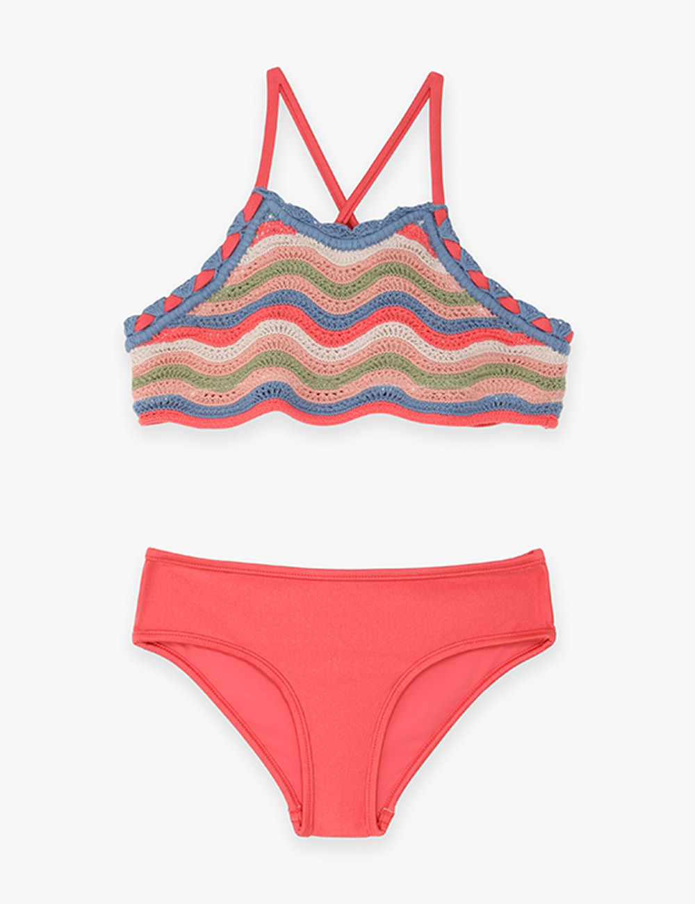 Devi Textured Knit Bikini