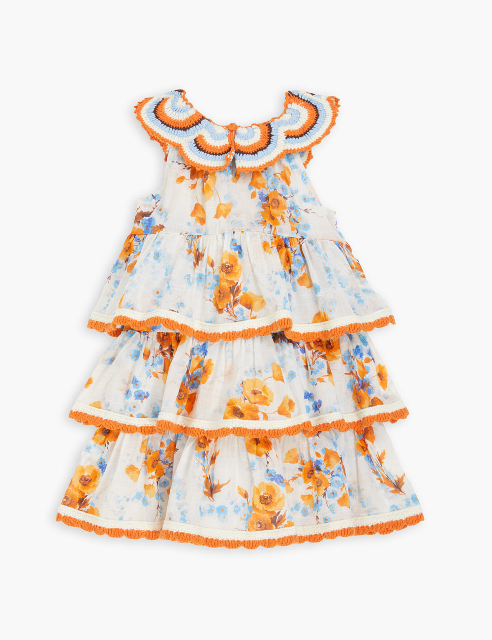 Halcyon Scallop Crochet Dress