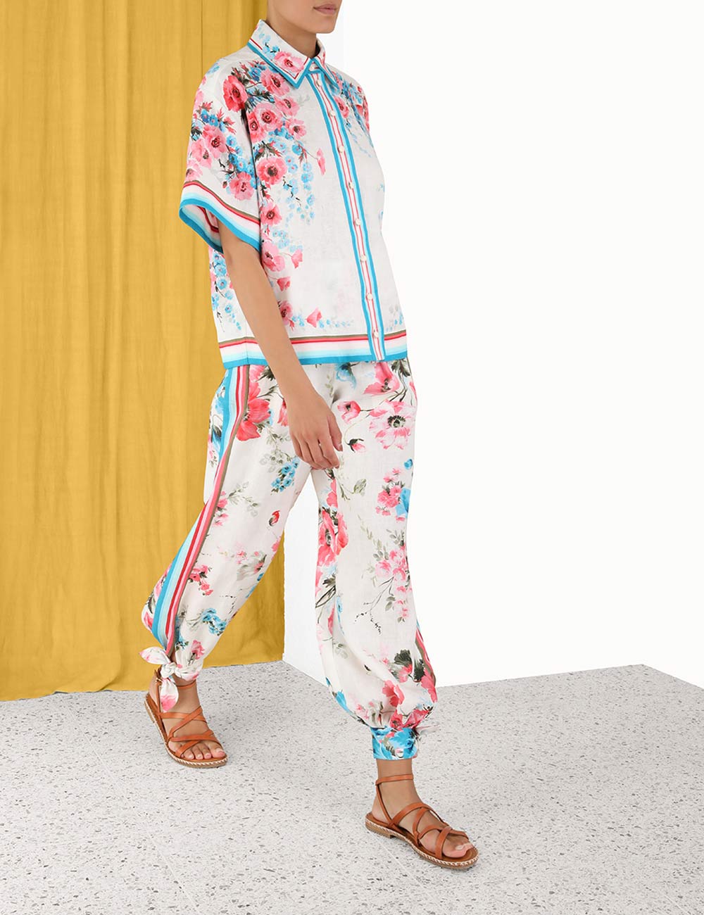 Halcyon Stripe Harem Pant 