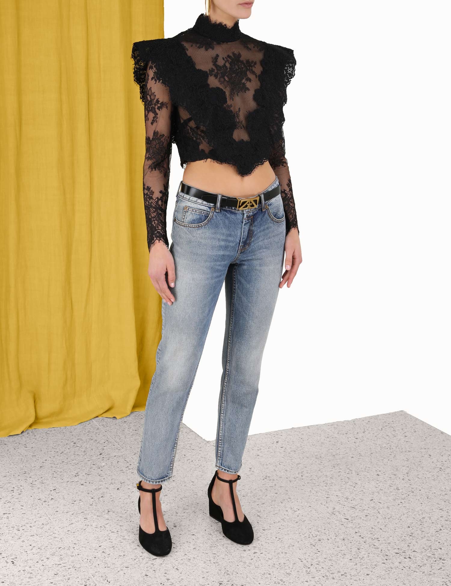 Sensory Lace Bodice Top