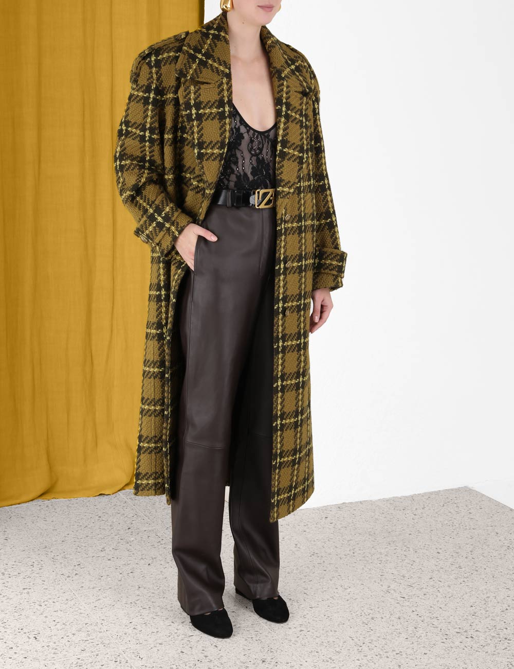 Luminosity Wool Coat