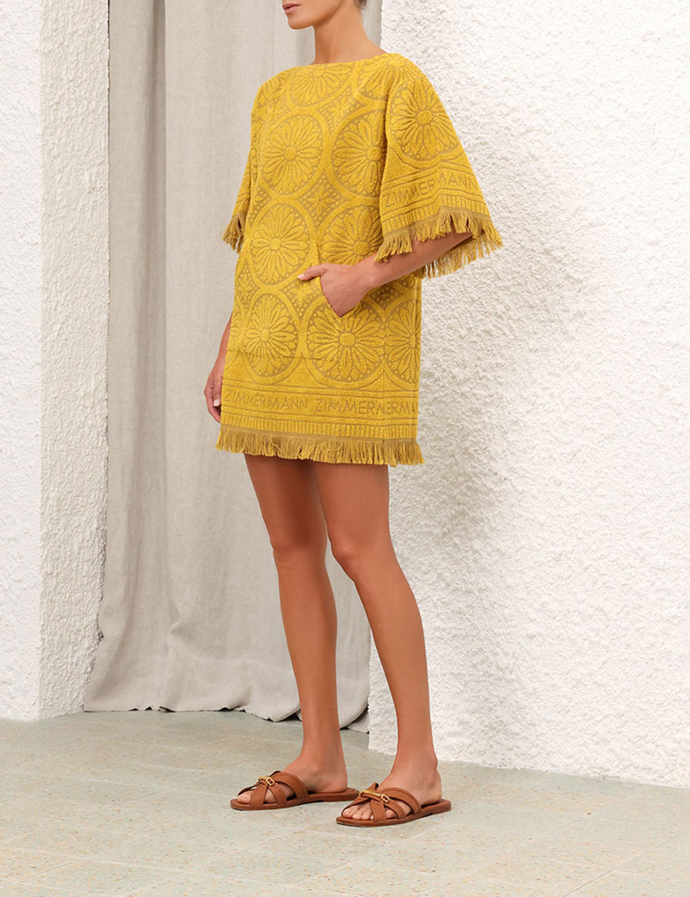 Junie Towelling Mini Dress