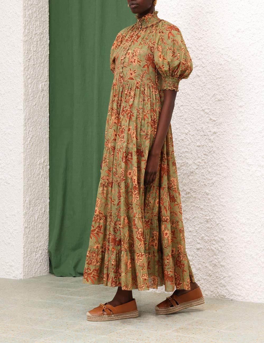 Junie Tiered Swing Maxi Dress