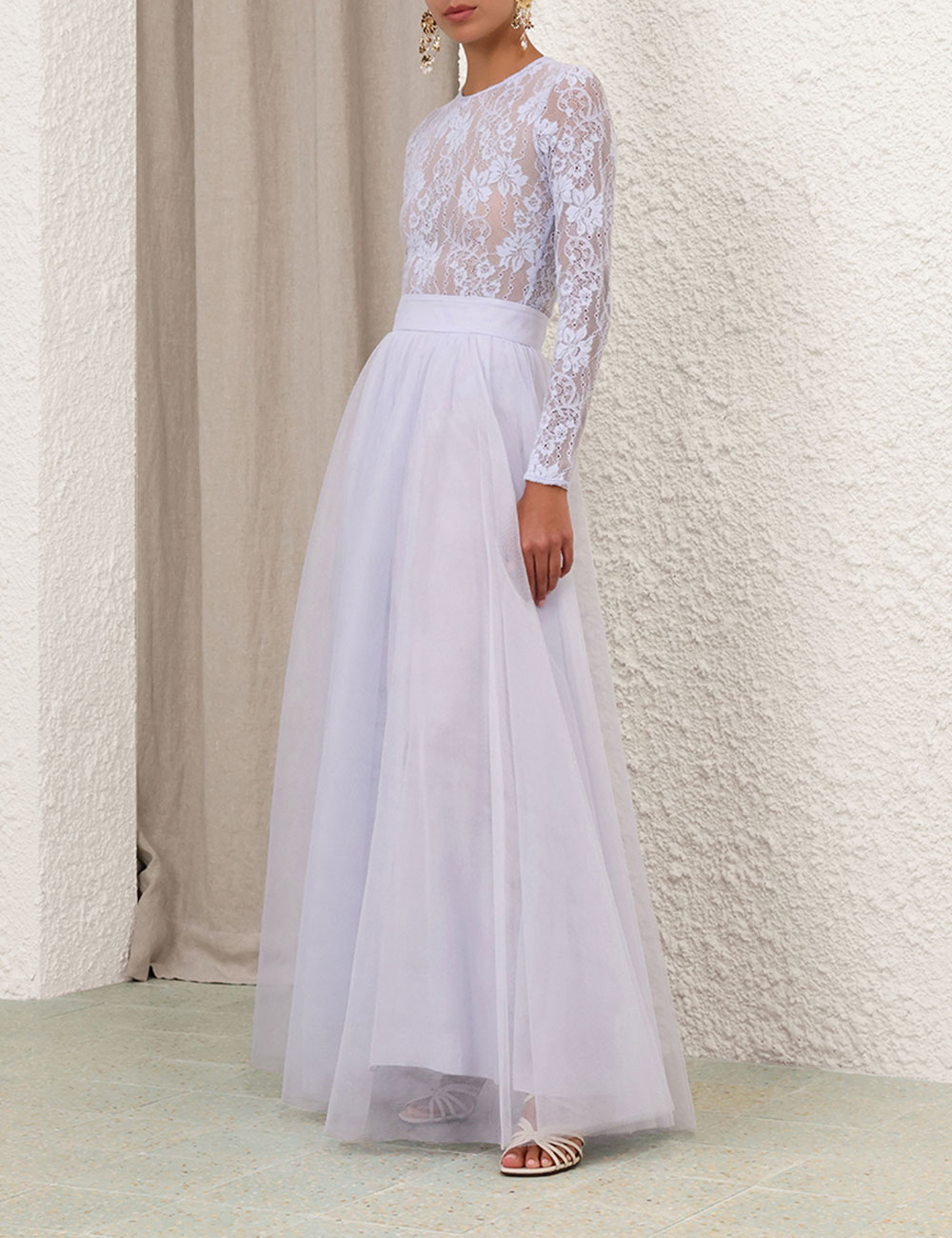 Dreamy Blue Lace Catsuit – BRIELLE