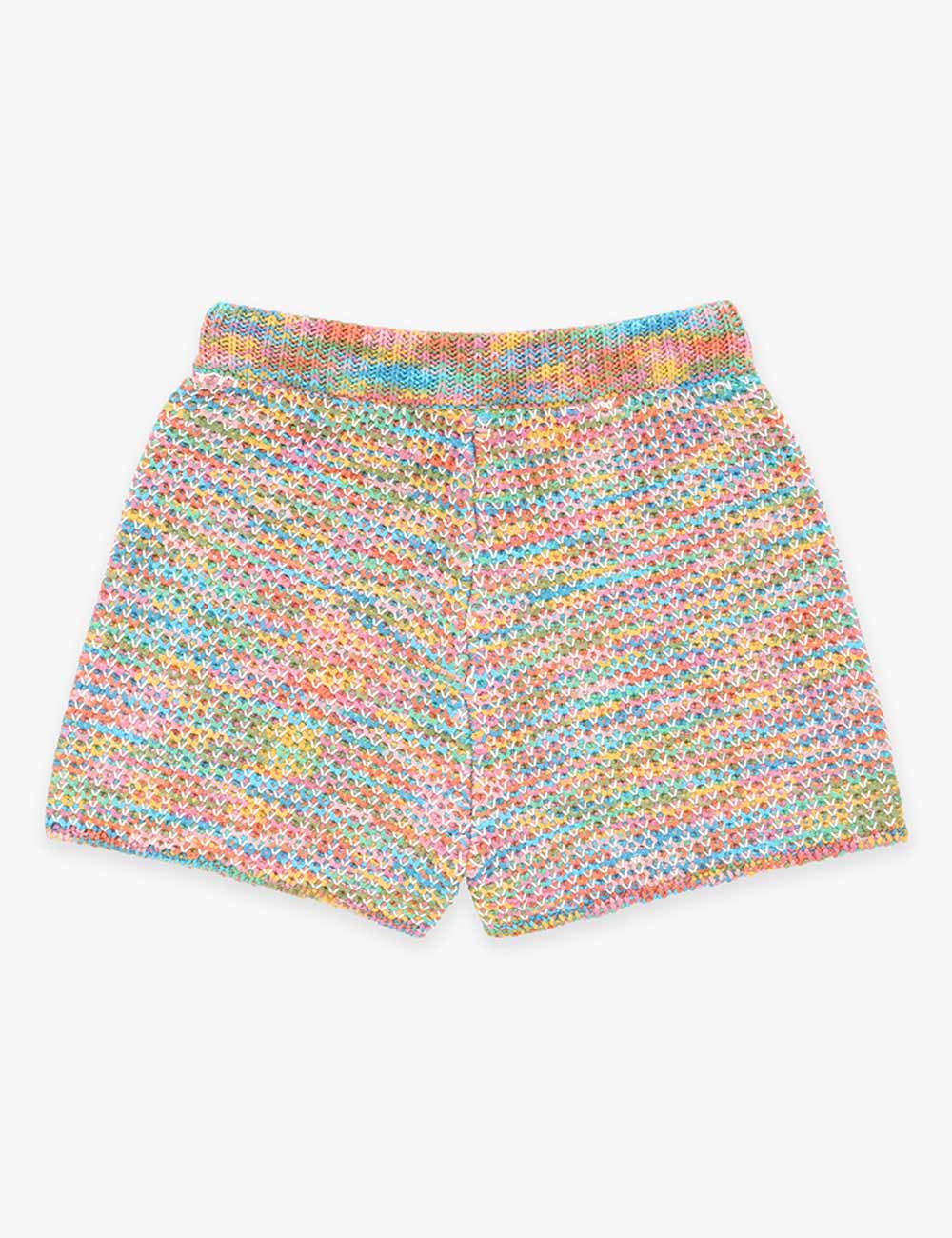 August Textured Knit Shorts